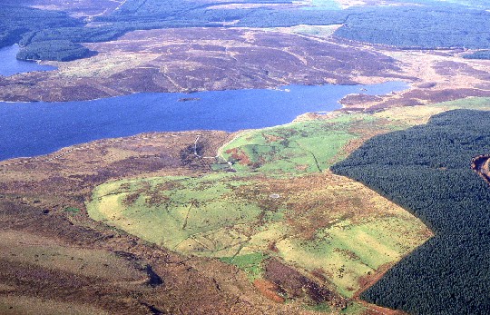 aerial view of Archaeological Trail